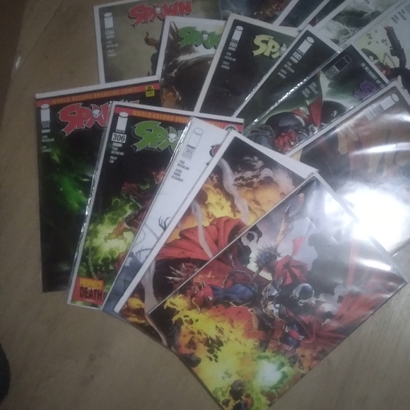 Spawn lot Lot #300 To #324 but Missing 6 books in Between.... one free  To - Picture 5 of 5